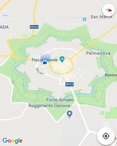 palmanova-mapa